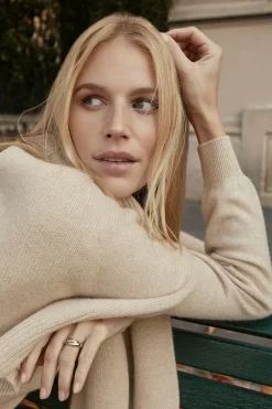 CULT MIA THE COSMOPOLITAN CASHMERE SWEATER