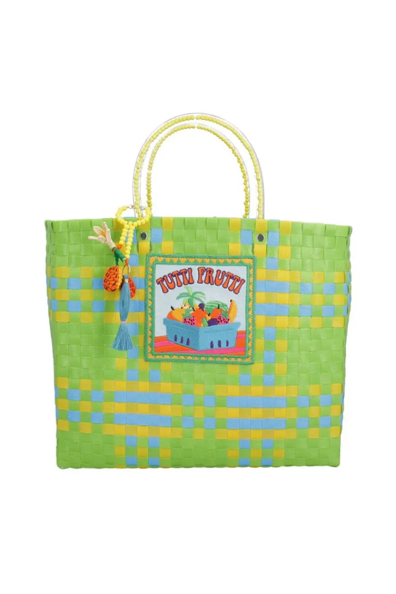 CULT MIA TUTTI FRUTTI ZUNCHO MEDIUM TOTE BAG