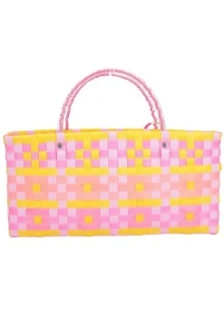 CULT MIA VAMOS A LA PLAYA ZUNCHO BAGUETTE TOTE BAG