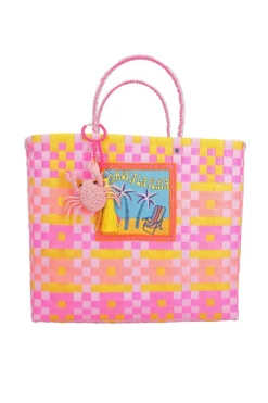 CULT MIA VAMOS A LA PLAYA ZUNCHO MEDIUM TOTE BAG