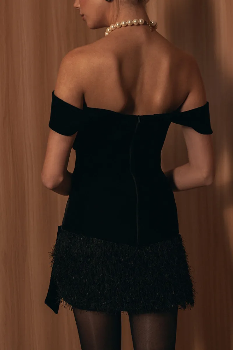 CULT MIA VELVET CONTOUR CORSET