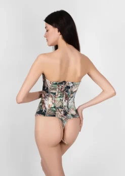CULT MIA VENUS PRINTED FULL CORSET TOP