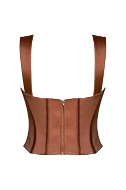 CULT MIA VIVIENNE SATIN BUSTIER