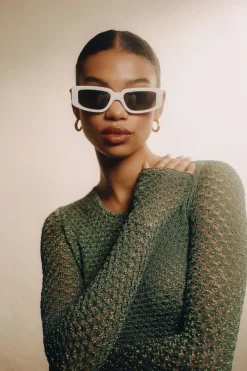 CULT MIA CONCEPT 2 SQUARE CATEYE SUNGLASSES