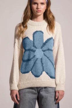CULT MIA WILDFLOWER KNITTED SWEATER