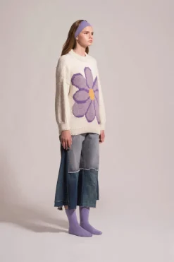 CULT MIA WILDFLOWER KNITTED SWEATER