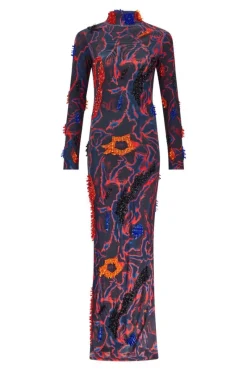 CULT MIA ZUSI ANKLE LENGTH DRESS