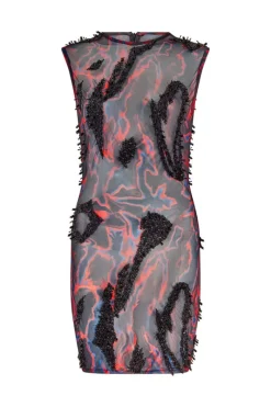 CULT MIA ZUSI EMBELLISHED MINI DRESS